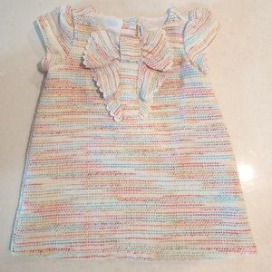 WORN ONCE Janie & Jack multicolor Boucle dress